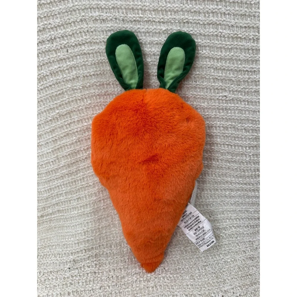 Target Carrot Decorative Pillow Plush Easter Stuffed Animal 19in Orange Kids Toy